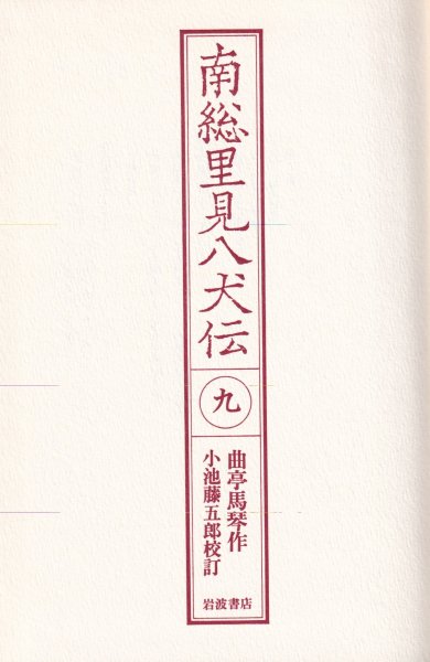 南総里見八犬伝9